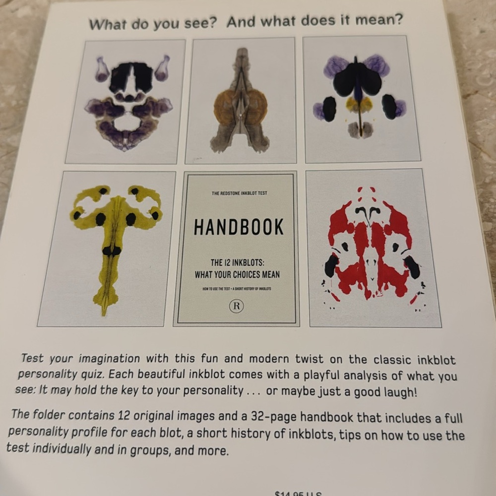 The Redstone Inkblot Test Book - Picture 3 of 9